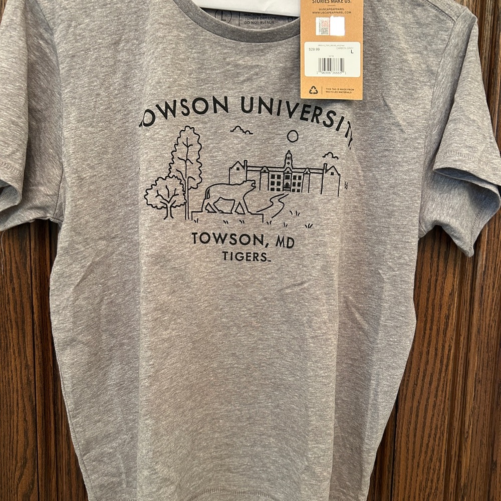 Towson University Gray T-Shirt